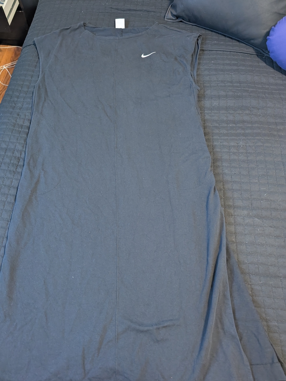 Nike Black Crewneck Maxi Dress